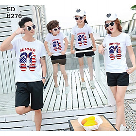 Áo Thun Gia Đình Đi Biển Mẫu Hot MS017