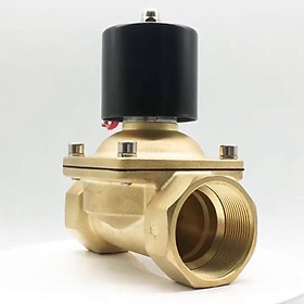 Mua Van điện từ 2W-400-40 1 1/2   Φ50 mm  lõi đồng AC 220V  Solenoid valve