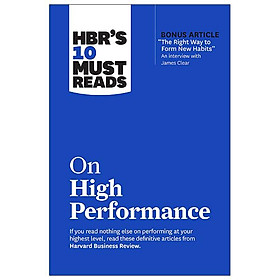 HBR's 10 Must Reads On High Performance - Ingram Academic Services