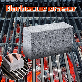 Cleaning Stone BBQ Grill Cleaning Brick Block Barbecue Cleaning Stone Racks Stains Grease Cleaner Barbecue Tools Kitchen Gadgets