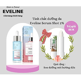 [TẶNG son dưỡng môi] Tinh chất dưỡng da Eveline Serum Shot dưỡng ẩm Hyaluronic axit 30ML