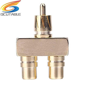 Bộ Chia Âm Thanh RCA AV 1 ĐầU CắM Sang 2 Lỗ CắM Chuyên Dụ