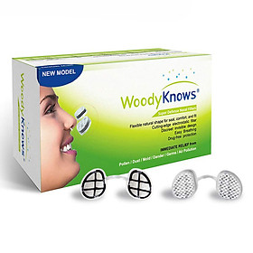 Đầu Lọc Mũi Giảm Bụi Chống Dị Ứng WoodyKnows PM2.5