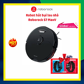 Mua Robot hút bụi lau nhà thông minh Roborock S7 MAXV lực hút cực mạnh 5100Pa - Hàng chính hãng