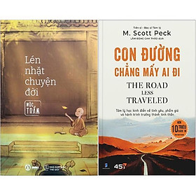 Combo Sách Lén Nhặt Chuyện Đời + Con Đường Chẳng Mấy Ai Đi (Bộ 2 Cuốn)