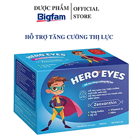 Thực phẩm bảo vệ sức khỏe cốm hỗ trợ tăng cường thị lực HERO EYES Bigfam