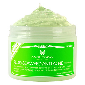 Mặt Nạ Thạch Nha Đam Và Rong Biển Chống Mụn Annie's Way