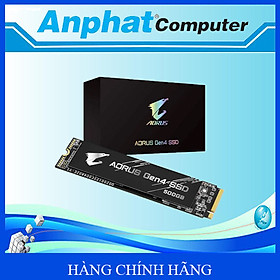 Ổ cứng SSD Gigabyte Aorus M.2 NVMe PCIe Gen4 GP-AG4500G - Hàng Chính Hãng