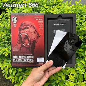 Kính Cường Lực Chống Nhìn Trộm KingKong Dành Cho iPhone - Full Hộp - Dán Full Màn - Hàng Chính Hãng