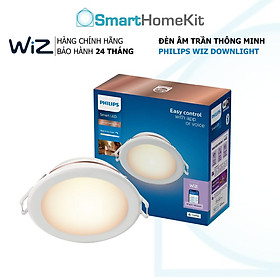 Mua Đèn LED âm trần thông minh WiZ Tunable White Downlight 4/5/6 inch - Hàng chính hãng  Bảo hành 2 Năm