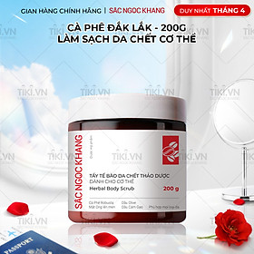 Tẩy tế bào da chết thảo dược dành cho cơ thể Sắc Ngọc Khang hũ 200g