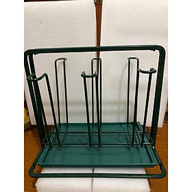 Mua Giá úp cốc màu xanh cổ vịt