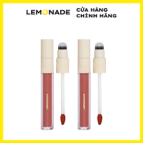 Combo 02 Son kem mịn lì thuần chay Lemonade Perfect Couple 5 Years 3.5gx2