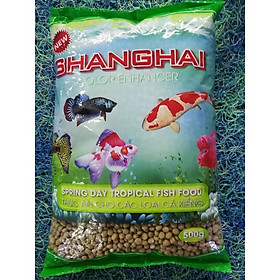 thức ăn cho cá Shanghai 500g