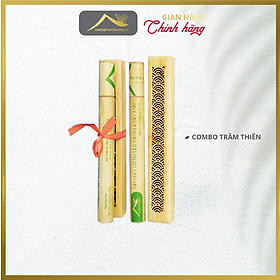Bộ Trầm Thiền Nhang Trầm Hương Không Tăm Đế Đốt Xưởng Trầm Hương Thơm Dịu /Vừa /Đậm Yoga Thư Giãn