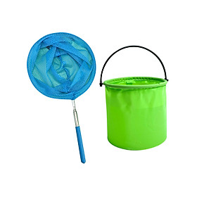 Children's  Camping Tool Folding Bucket Travel for Fish Butterfly