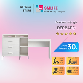 Mua Bàn Học Cho Bé Nhỏ Gọn Hiện Đại SMLIFE Derbard