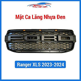 Mặt ca lăng, calang Ford Ranger XLS 2023-2024 màu đen trang trí làm đẹp xe