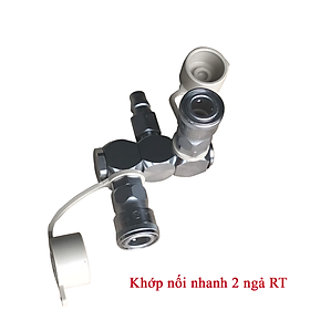 Khớp nối nhanh 2 ngả tự xoay RT - Nitto (Nhật Bản)