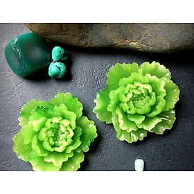 Mua Khuôn silicon 4d làm rau câu làm bánh hoa mẫu đơn nhí