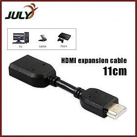 Đầu nối dài HDMI đực ra cái FullHD - dài 11cm - C4 -JL