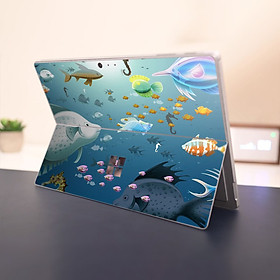Mua Skin dán hình Hoa văn sticker x18 cho Surface Go  Pro 2  Pro 3  Pro 4  Pro 5  Pro 6  Pro 7  Pro X