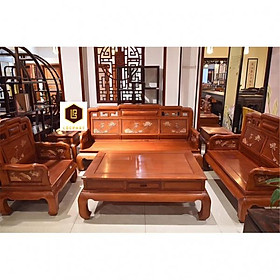 Mua Bộ Bàn Ghế Phòng Khách Gõ -BG016
