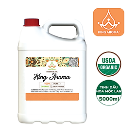 Tinh dầu thiên nhiên hoa mộc lan king aroma mẫu thử 30ml/ 100ml - tinh dầu nguyên chất xông thơm phòng/ thư giãn tinh thần/ thích hợp dùng với đèn xông và máy khuếch tán.