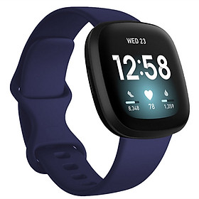 Dây đeo tay bằng silicon cho Fitbit Versa 3 / Fitbit Sense