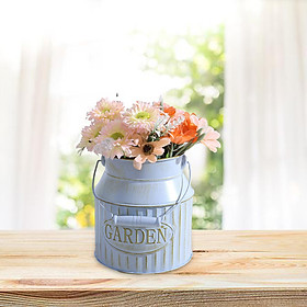 Bucket Retro Flower Pot for Wedding Flower Shop Decoration