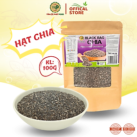 Hạt Chia Úc TLP.100% Organic Ăn Kiêng Giảm Cân Hạt Chuẩn Sạch Đều Đẹp (Gói 100g)