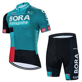 Quần áo đạp xe , Bộ quần áo xe đạp nam nữ ngắn tay BORA PKXD-1161