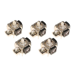 5 Pieces Analog 3D Button Joystick Stick Rocker Sensor Replacement for Xbox 360 - F Type