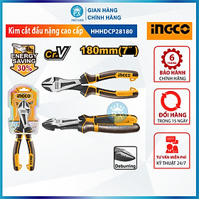 Bộ 3 kìm đa năng cao cấp cách điện INGCO HKHLPS2831 - Kềm cắt 7" kềm răng điện 8" kềm mũi nhọn 6" thép CrV siêu bền cứng