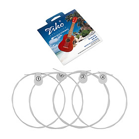 Nylon Ukulele Strings Set 4 Strings Set(.024-.026) Replacement for 23 Inch Concert Ukulele Hard Tension
