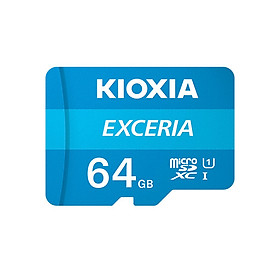 Mua Thẻ nhớ 64GB Micro SDHC Exceria UHS-1 C10 100MB/s Kioxia (Không có Adapter) - Hàng Chính Hãng