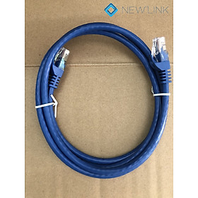 Dây mạng, patch cord cat6 24AWG, Blue, 0.5M