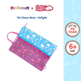 Túi CLEVERHIPPO Cho Bé Gái Khổ A4 Clever Note - Delight TSOG9202 - Giao hàng ngẫu nhiên