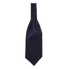 Men's Polka Dot Silk Cravat Ties Jacquard Woven Formal Business Necktie