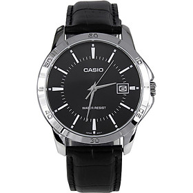 Đồng Hồ Nam Dây Da Casio MTP-V004L-1AUDF (40mm) - Đen