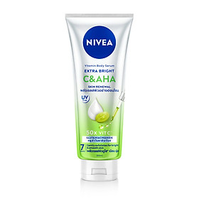 TINH CHẤT DƯỠNG THỂ NIVEA VITAMIN BODY SERUM EXTRA BRIGHT C & AHA 300ml 99197