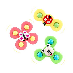 Set 3 đồ chơi con quay spinner hình côn trùng vui nhộn cho bé