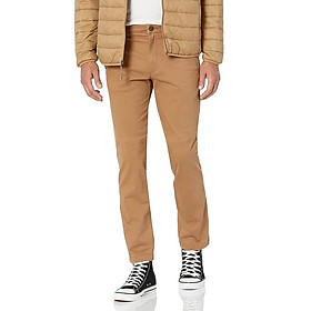 Quần Kaki Nam Goodthreads Slim-Fit Washed Stretch Chino Pants British Khaki - SIZE 28