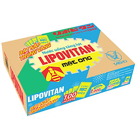 Nước uống tăng lực Lipovitan thùng thường 24 lon (24 x 250ml)