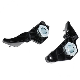 2x 2 Pieces Headlamps Head Light Mounting Brackets for   63126941478
