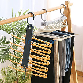 Mua Móc Treo Quần Áo Đa Năng 6 Trong 1 Bằng Thép Không Gỉ
