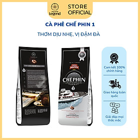 Cà Phê Rang Xay Chế Phin 1 Trung Nguyên Legend – Gói 500g – Gu Mạnh, Đắng Gắt, Chuẩn Cà Phê Việt - Pha Phin