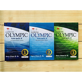Combo 3 cuốn Luyện thi Toán quốc tế Olympic tập 1, tập 2, tập 3 - Cho trẻ từ 7-10 tuổi