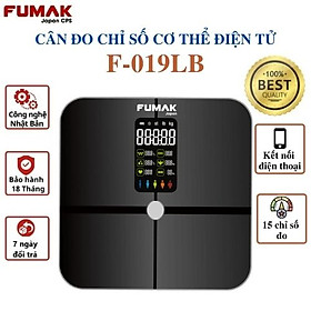 Cân đo sức khỏe điện tử thông minh Fumak F