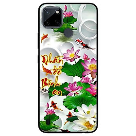 Ốp lưng dành cho Realme C21Y - C25Y mẫu Thư Pháp Nhẫn Sen